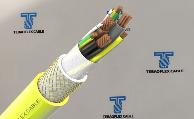 Retroreflective-mining–cable